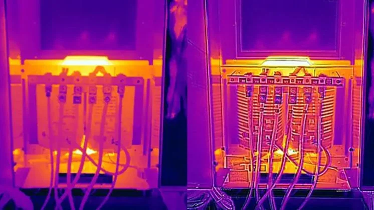 MSX技術による熱画像と可視画像の融合