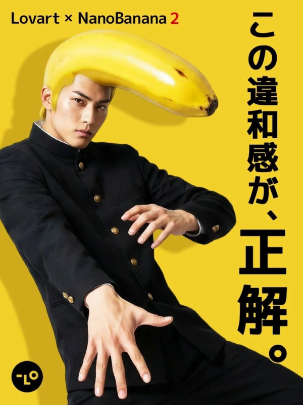 Lovart x NanoBanana 2 コラボレーション