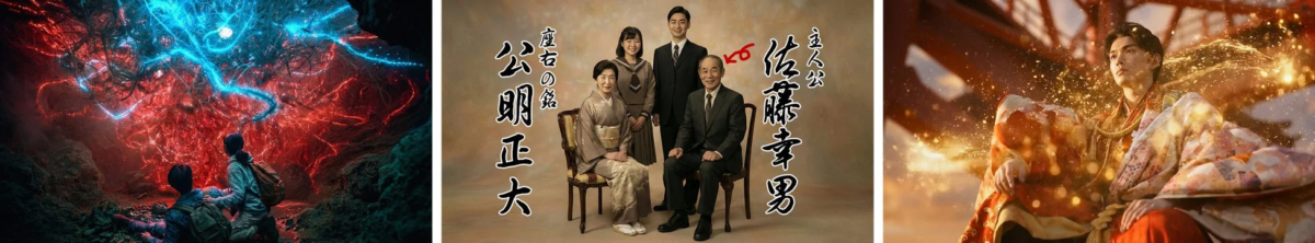 幻想的な洞窟の光