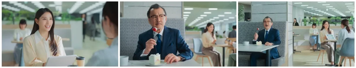 オフィスで談笑するビジネスパーソン