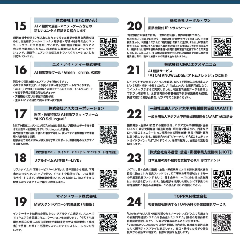 展示資料の続き