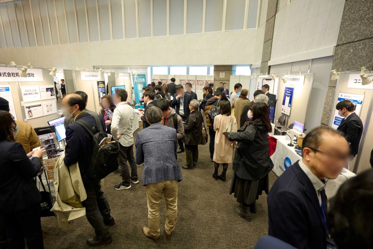 展示ブースの様子