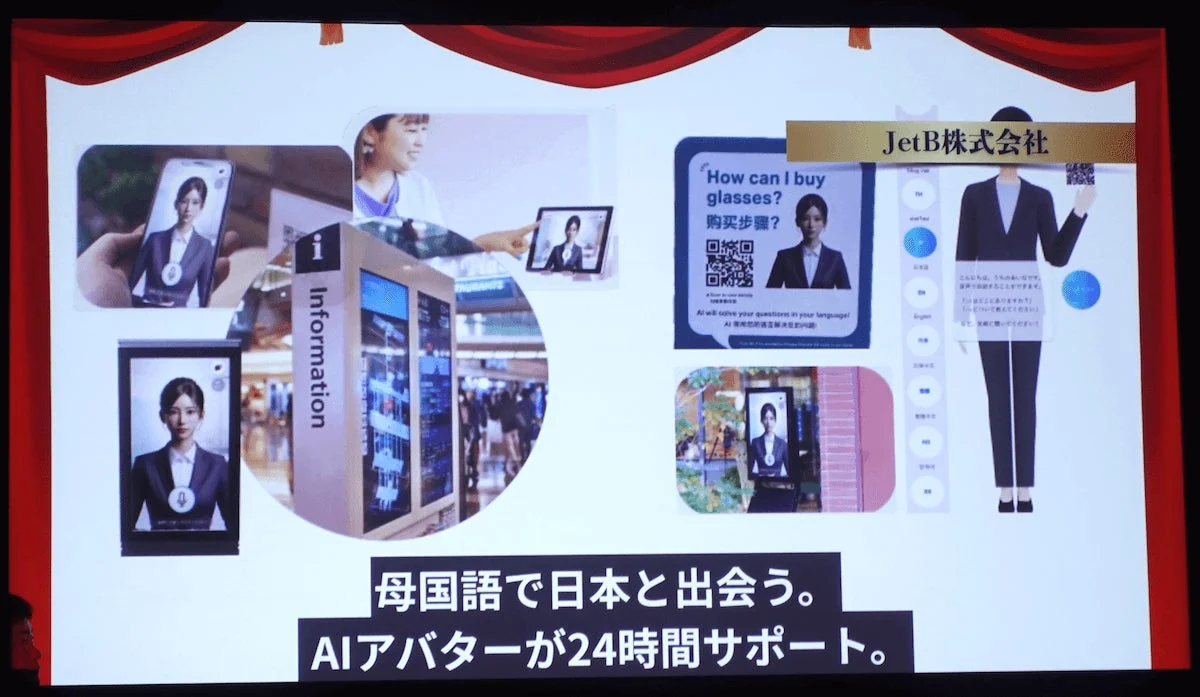 AIアバターによる多言語サポートの紹介