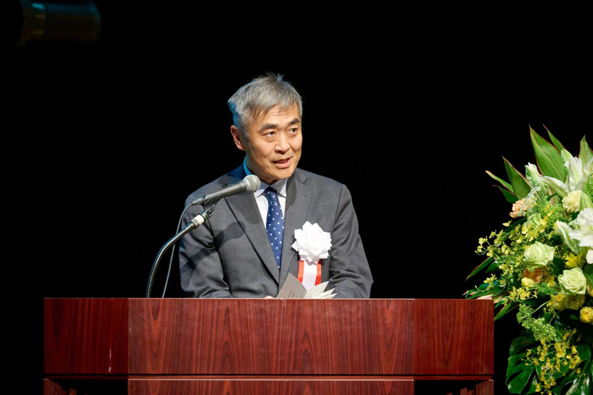 布施田局長による主催者挨拶